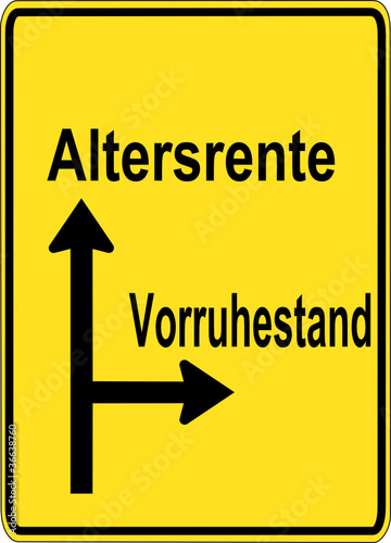 Altersrente vs. Vorruhestand