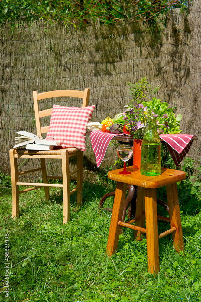 Quiet place in the garden