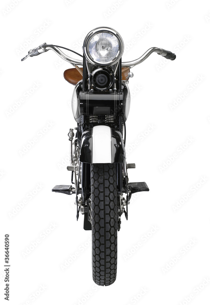 Obraz premium frontal motorbike