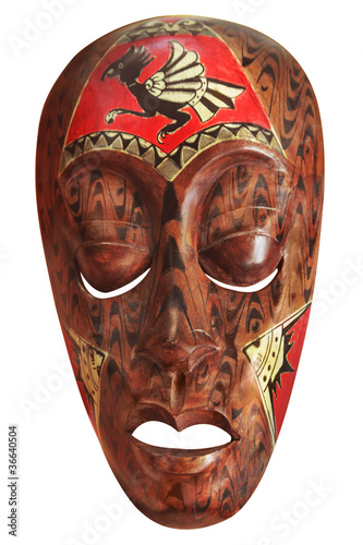 African mask photo