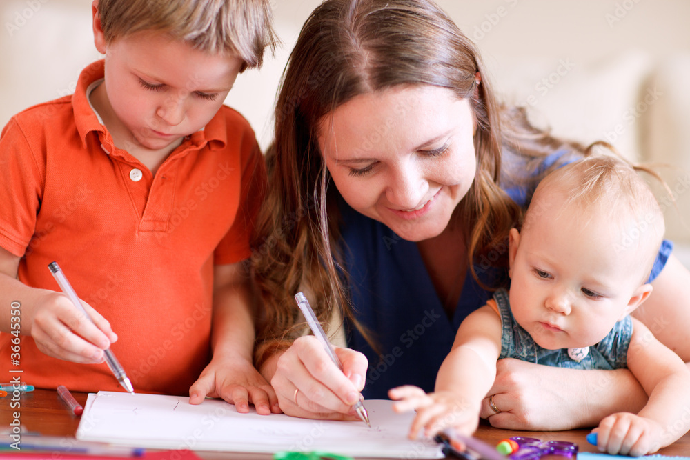 Family drawing Family drawing