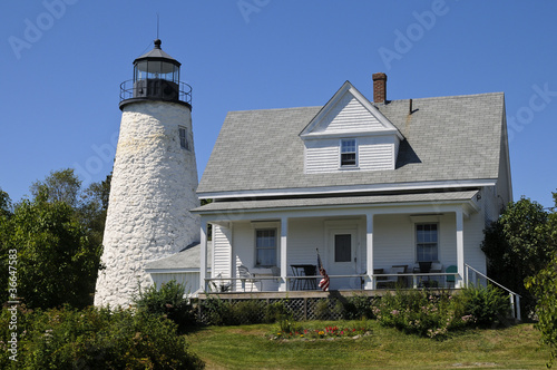 Dyce Head Lighthouse, Castine, Maine, USA
