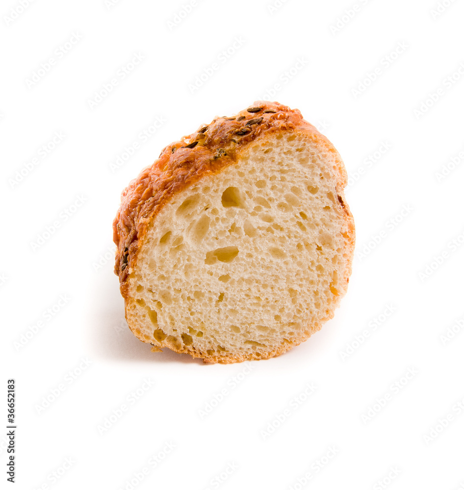 Fresh bread slice