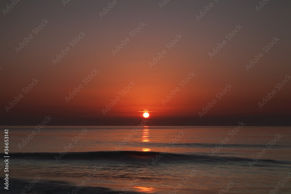 Coastal Views Of Spain Costa Del Sol Sun Rise