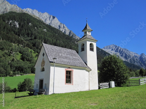 Bergkirche in Südtirol - Antholzer Tal © Rainer Wolf