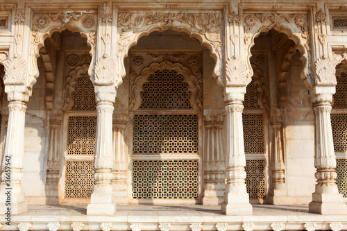 Entrance arches of the Jaswant Thada in Jodhpur - Rajasthan
