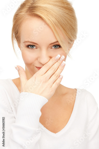 laughing woman