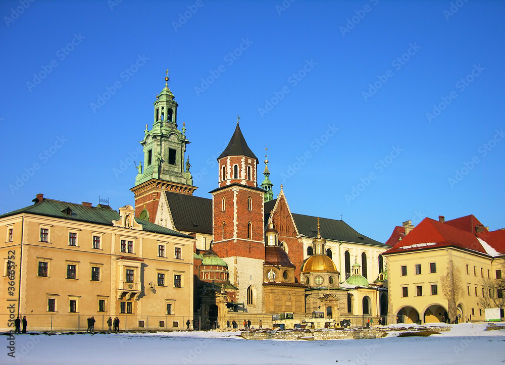 Wawel Castle, Krakow, Poland