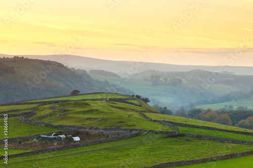 Sunset in the Peak District