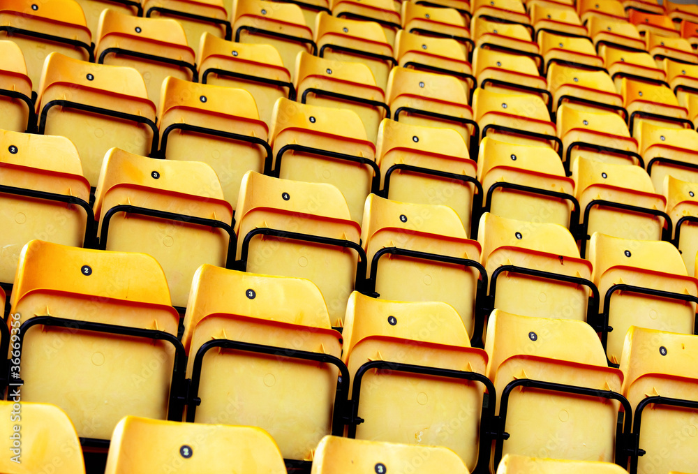 Fototapeta premium seats in stadium