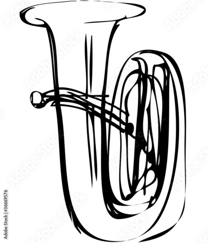 sketch of the copper tube musical instrument
