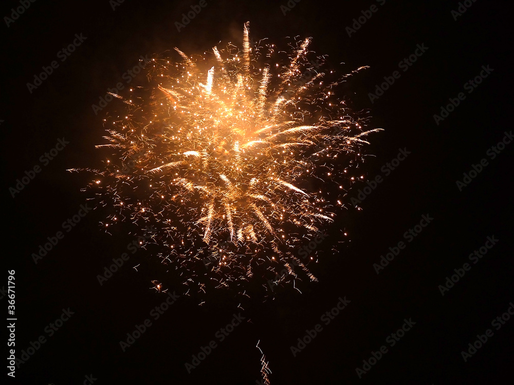Fototapeta premium Feuerwerk