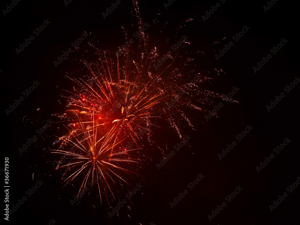 Fototapeta premium Feuerwerk