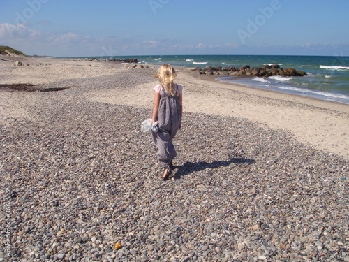 Alone at the beach photo