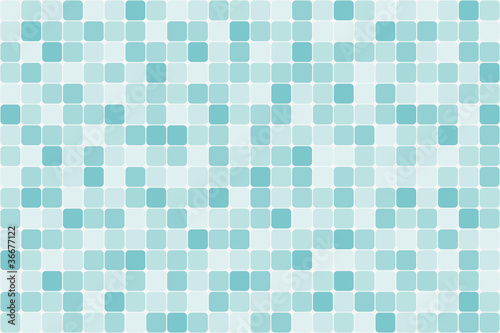 blauer Mosaik Hintergrund - abgerundete Ecken