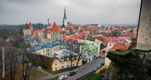 Panorama of Tallinn