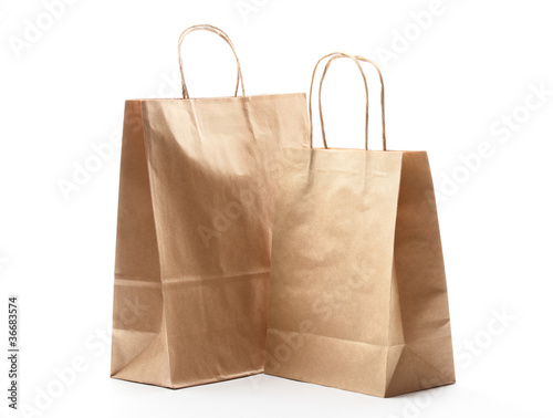 Paper shopping bags