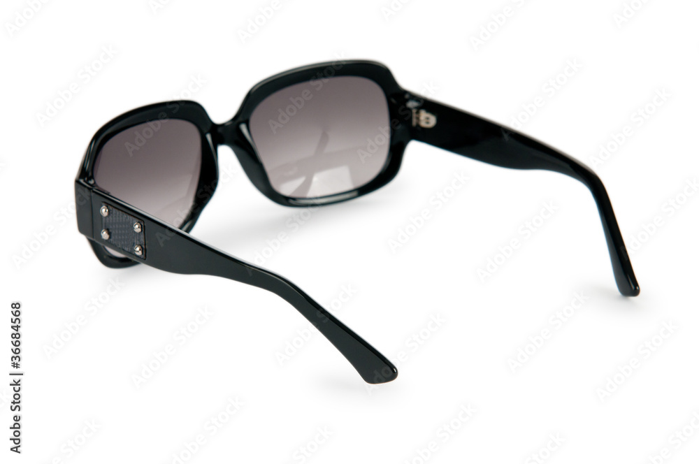 Elegant sunglasses isolated on white Elegant sunglasses isolated on white
