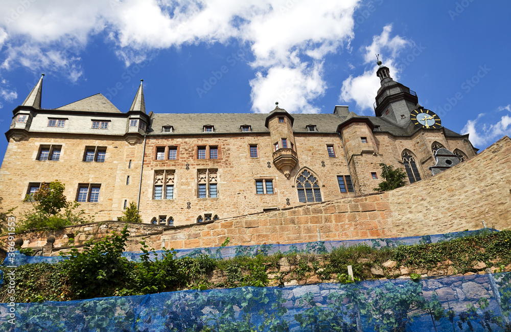 Weinberge am Marburger Schloss