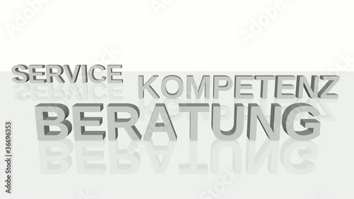 Service, Kompetenz, Beratung