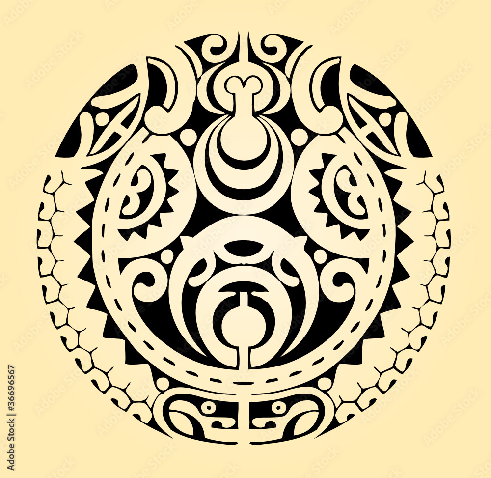 6 Large Sheets Tribal Maori Temporary Tattoos Men Arm - Temu