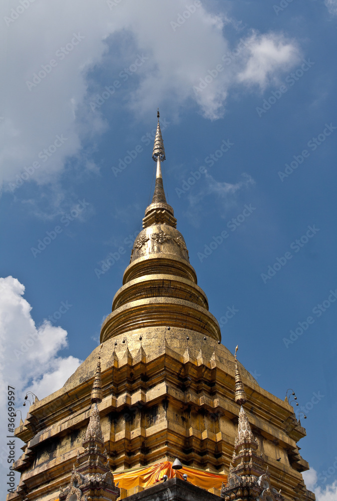 The golden pagoda.