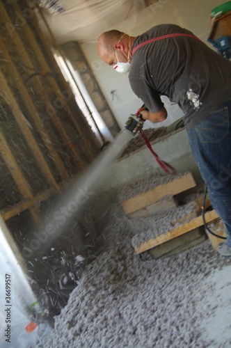 Wallpaper Mural isolation par projection de ouate de cellulose Torontodigital.ca