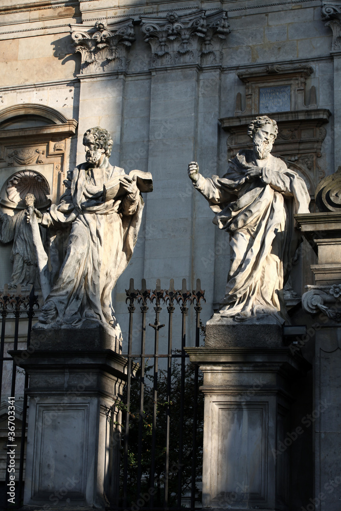 Fototapeta premium Cracow -St. Peter's and St. Paul's Church