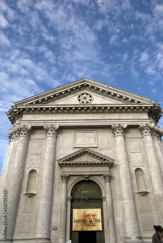 church in venice,veneto,italy © Catfot