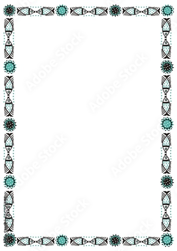 Fish frame border