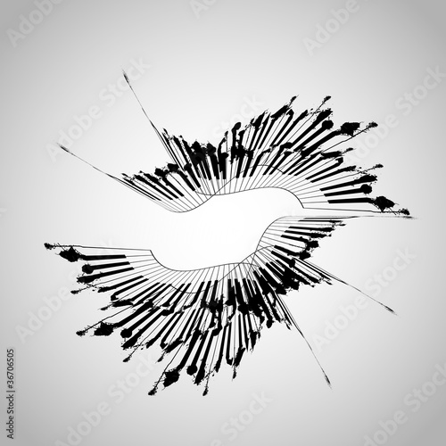 Music background vector