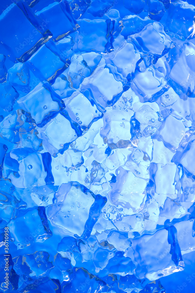 Blue ice