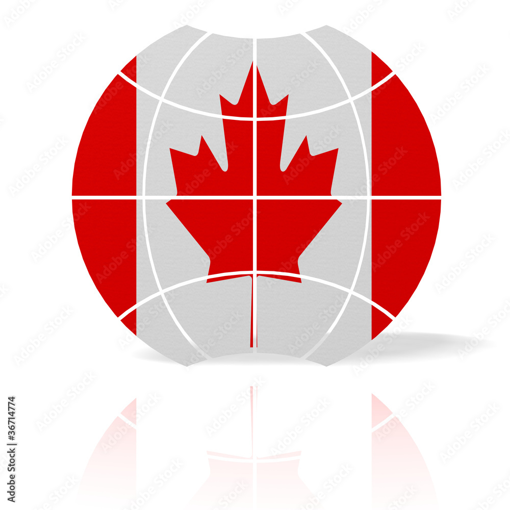 Obraz premium GLOBO CANADA