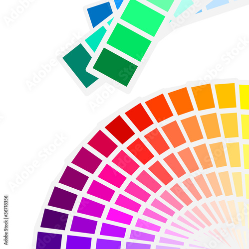 color spectrum palette