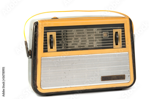 Photography old radio