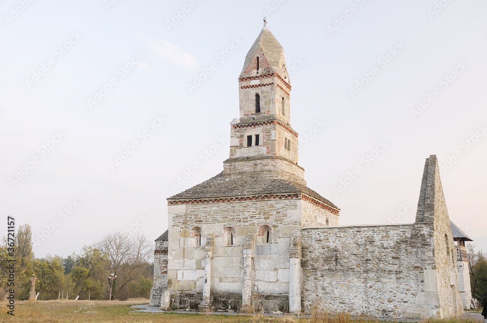 The stone church of Densus