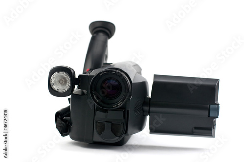 Old Analog Video Camera HI8