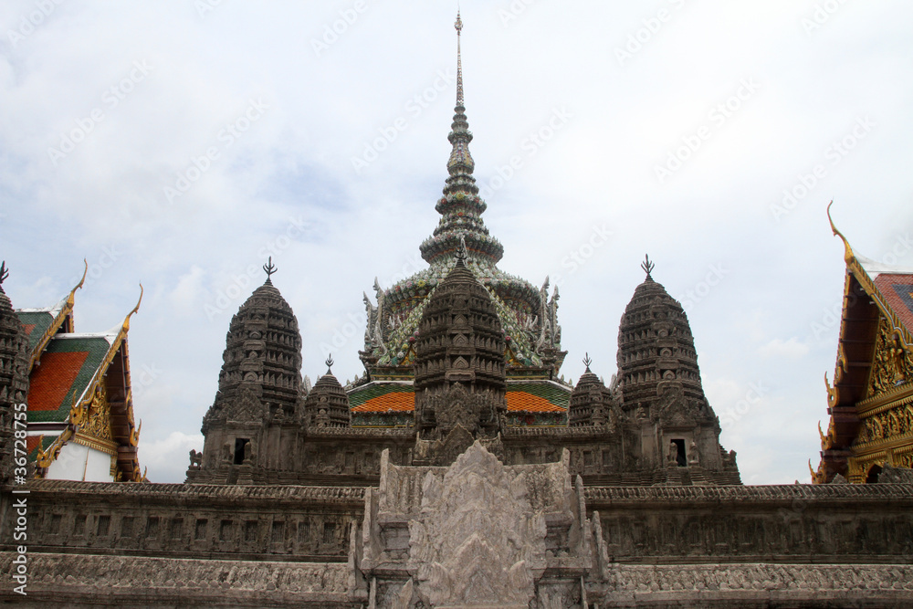 Fototapeta premium Model of Angkor wat