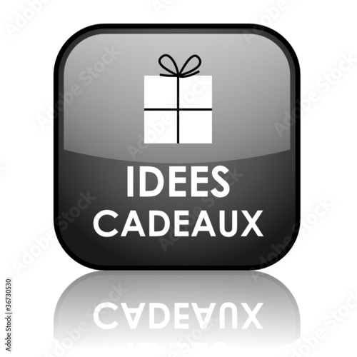 Bouton Web IDEES CADEAUX (offrir noël anniversaire sélection)