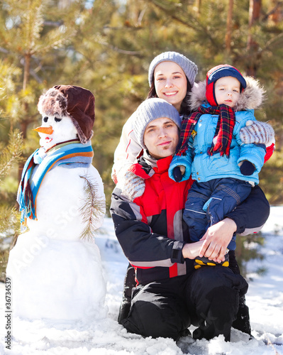 family outdoor