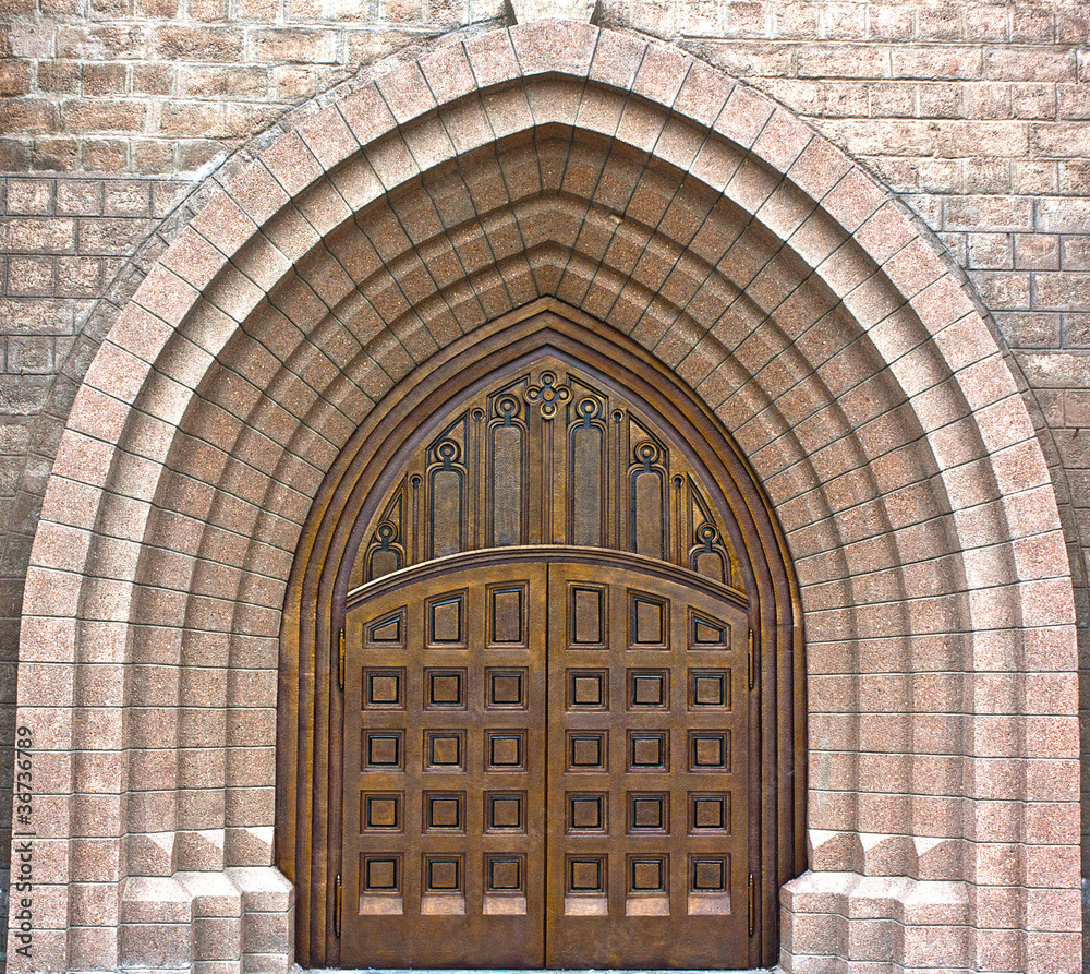 Main church entrance