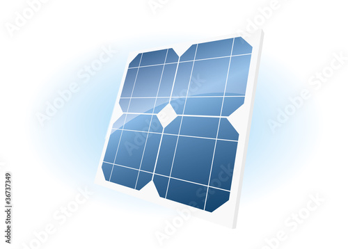 Solarzellen Modul 3d 2