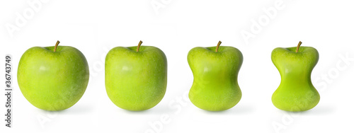 Pomme verte au régime photo
