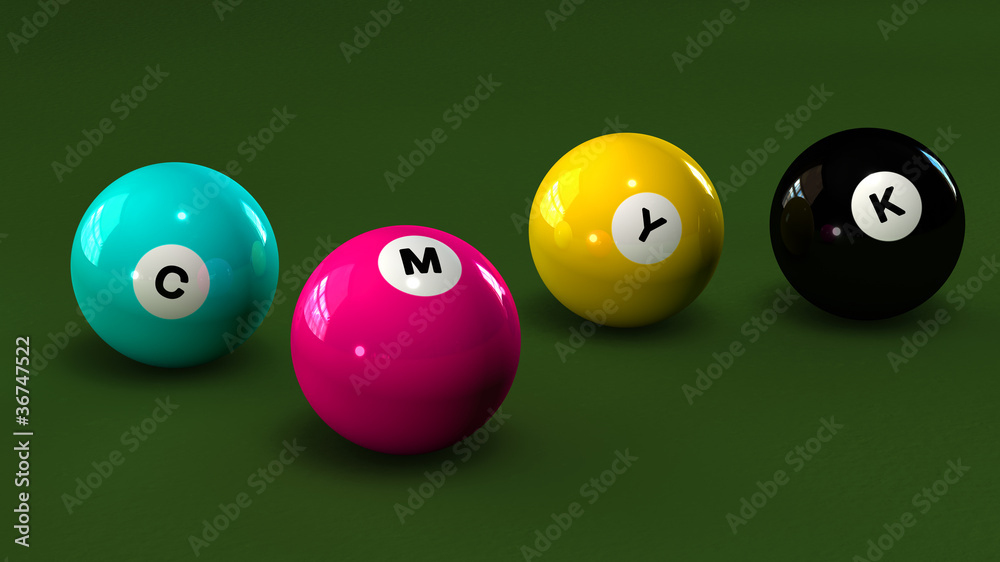 CMYK Billard 1