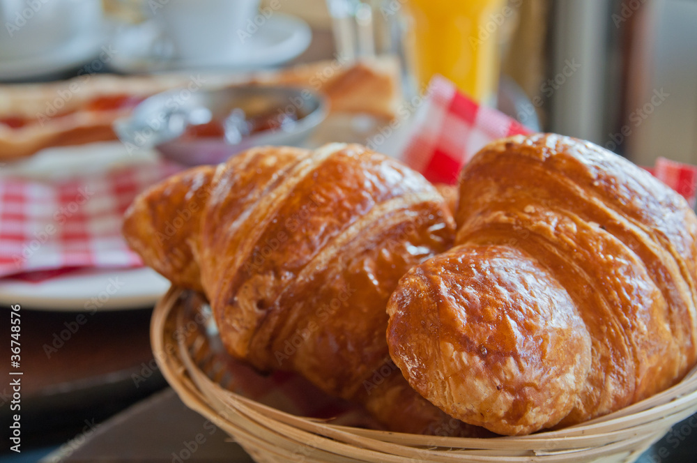coffee and croissants coffee and croissants