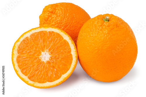 cut orange