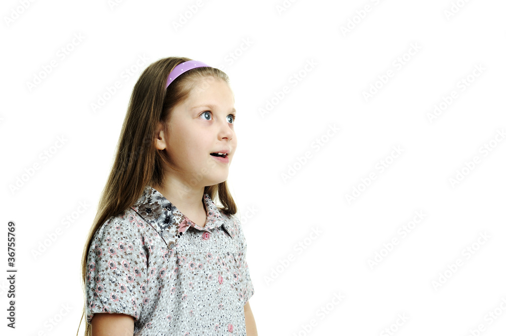 Surprised girl Surprised girl