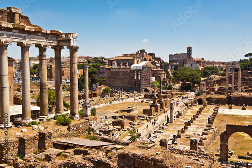 Rome, Forum Romanum photo