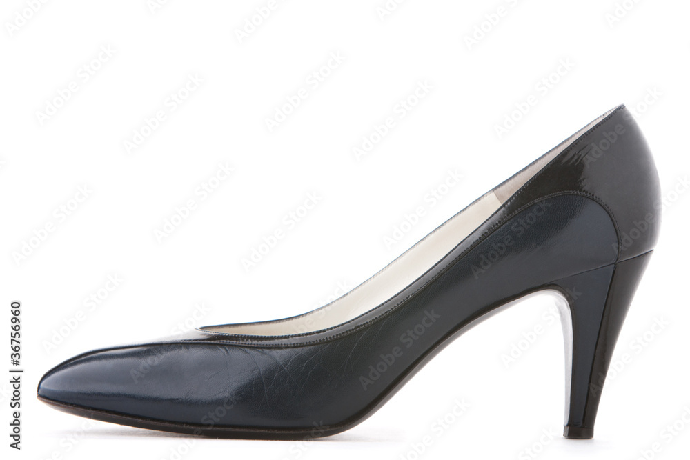 Black women shoe. Black women shoe.