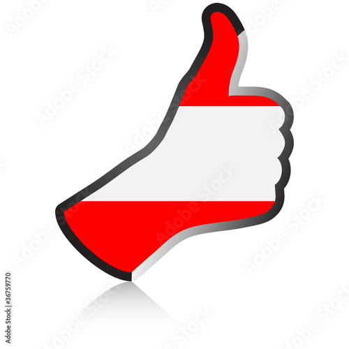 austrian hand giving ok